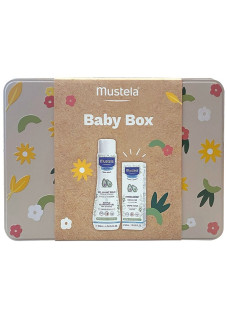 Mustela Cofanetto Baby Box Detergente Delicato 200ml + Hydra Bébé Crema Viso 40ml