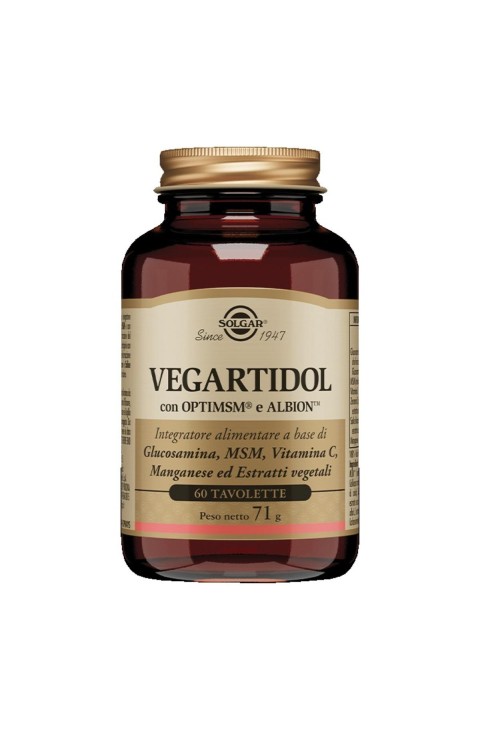 Vegartidol Integratore Funzionalità Articolare, 60 Tavolette