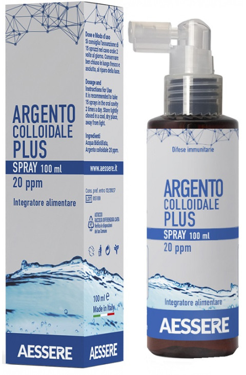 ARGENTO COLLOIDALE PLUS 20PPM