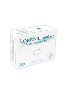 LORENIL*1CPS MOLLI VAG 600MG