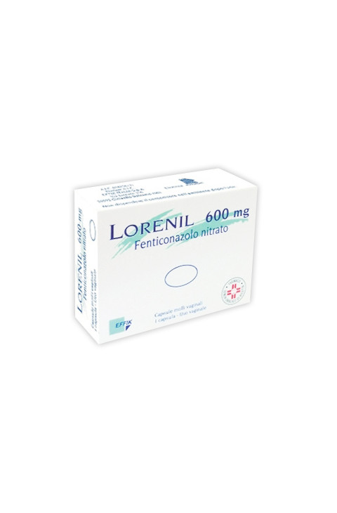 LORENIL*1CPS MOLLI VAG 600MG