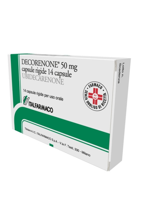 DECORENONE-50*14 CPS 50 MG