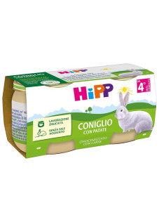 HIPP OMOG CONIGLIO PATATE2X80G