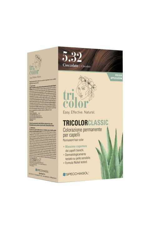 Specchiasol Tricolor - Classic Colorazione Permanente Capelli 5.32 Cioccolato
