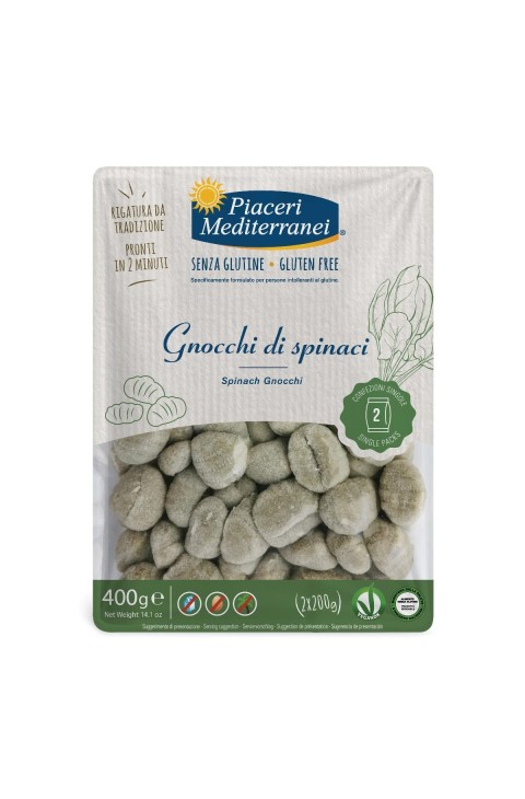 PIACERI MEDIT GNOC SPINACI400G