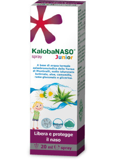 KalobaNASO Spray Junior Decongestionante e Protettivo, 20ml