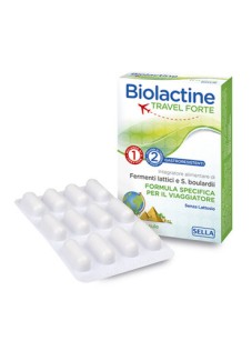 Sella Biolactine Travel Forte 3 Milieradi Integratore Alimentare 24 Capsule
