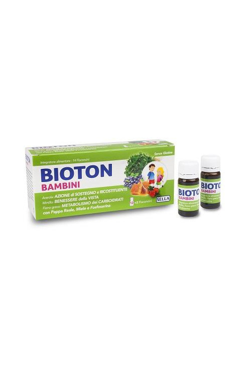 Bioton Bambini Integratore Alimentare 14 Flaconcini
