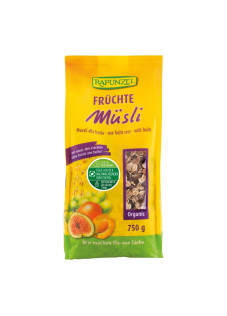 RAPUNZEL MUESLI FRUTTA 750G