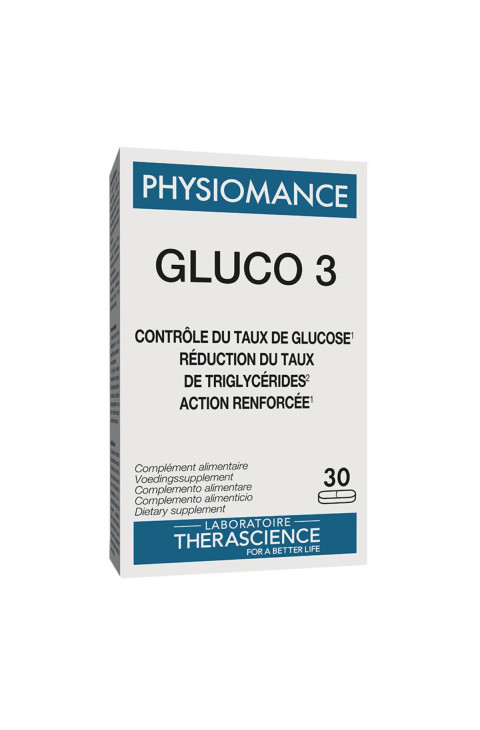 PHYSIOMANCE GLUCO 3 30CPR