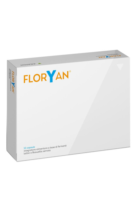 Floryan Integratore Alimentare, 10 Capsule