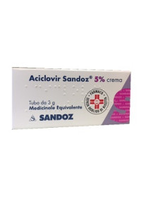 ACICLOVIR SANDOZ*CR 3G 5%