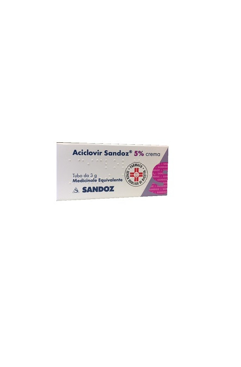 ACICLOVIR SANDOZ*CR 3G 5%