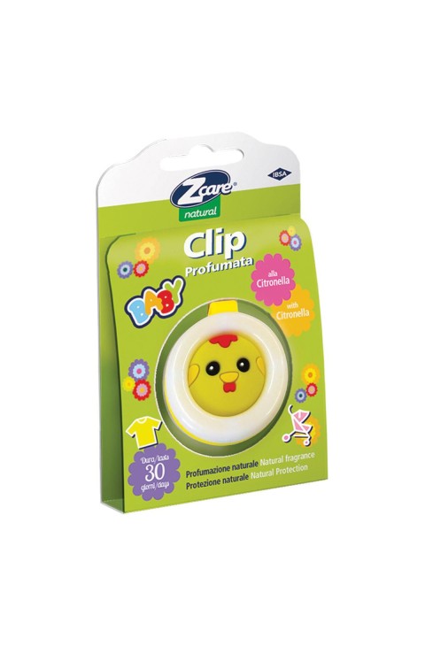 IBSA Zcare - Natural Clip Profumata sgradita agli insetti, 1 clip
