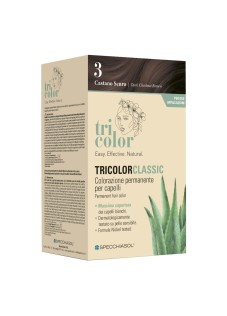 Specchiasol Tricolor - Classic Colorazione Permanente Capelli 3 Castano Scuro
