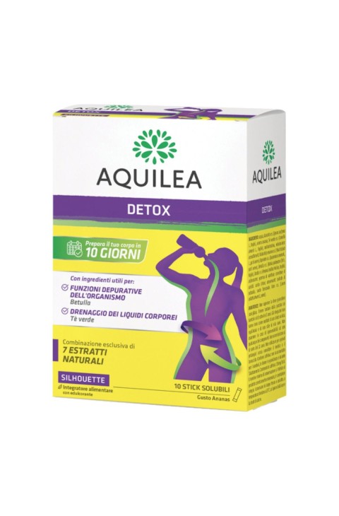 Aquilea Detox Integratore Depurativo 10 Stick
