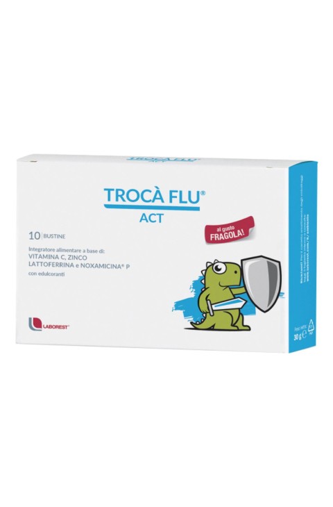 Trocà Flu Act Integratore Difese Immunitarie 10 Bustine
