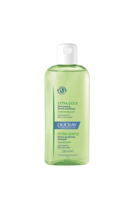 Ducray Extra-Delicato - Shampoo Dermoprotettivo per Capelli Delicati, 200ml