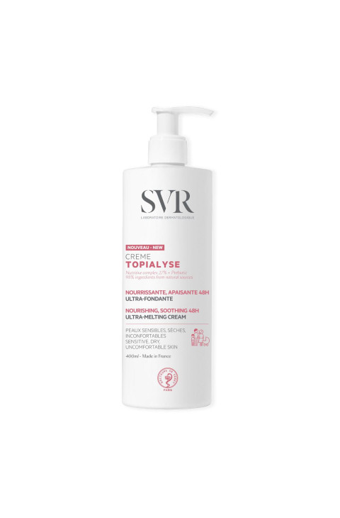 SVR Topialyse - Crème Crema Nutriente per Pelle Secca e Sensibile, 400ml SVR Topialyse - Crème Crema Nutriente per Pelle Secca e Sensibile, 400ml