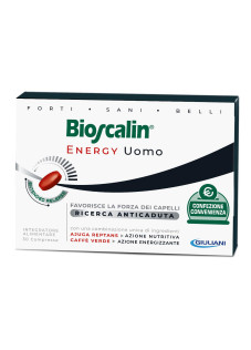 Bioscalin Energy Capelli Uomo Integratore Alimentare, 30 Compresse