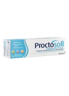 Proctosoll Crema Rettale Anestetica Antinfiammatoria Anticoagulante, 30g