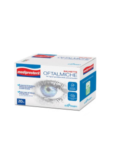 Salviette Oftalmiche Igiene Quotidiana Perioculare, 20 Pezzi