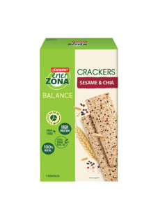 EnerZona Balance - Crackers Sesamo E Chia, 175g
