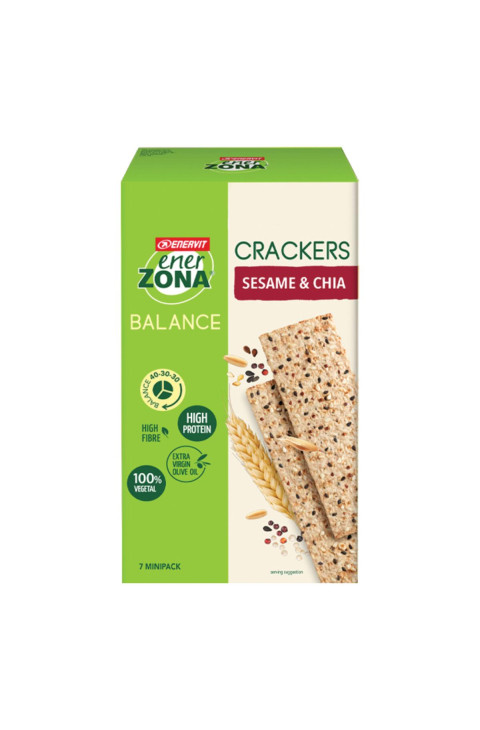 EnerZona Balance - Crackers Sesamo E Chia, 175g
EnerZona Balance - Crackers Sesamo E Chia, 175g