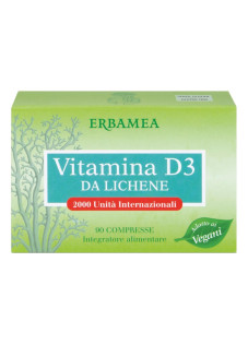 Erbamea Vitamina D3 90 Compresse