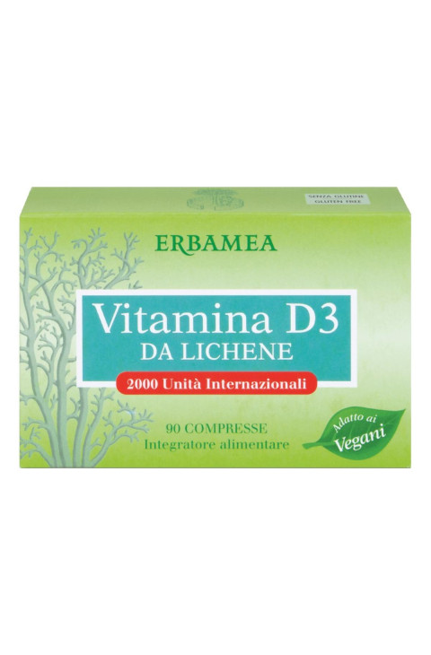 Erbamea Vitamina D3 90 Compresse Erbamea Vitamina D3 90 Compresse