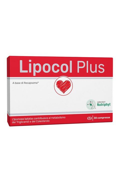 Lipocol Plus 30 compresse - Integratore per il Colesterolo