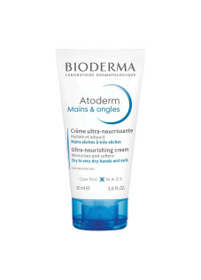 Bioderma Atoderm - Crema Mani e Unghie Ultra-riparatrice, 50ml