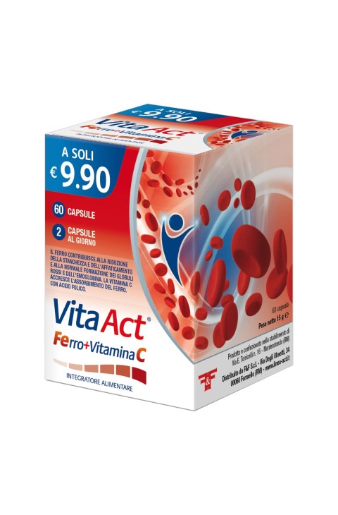 VITA ACT FERRO+VIT C 60CPS