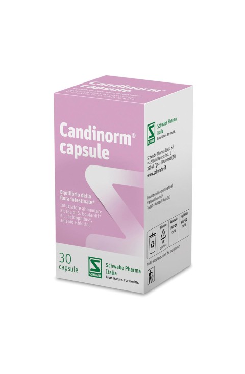 Schwabe Pharma Candinorm Integratore Alimentare, 30 Capsule