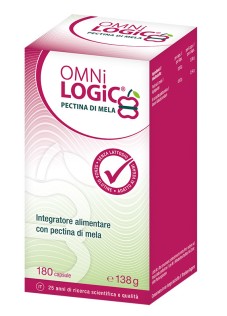 OMNi LOGiC Pectina di Mela per Digestione 180 Capsule

