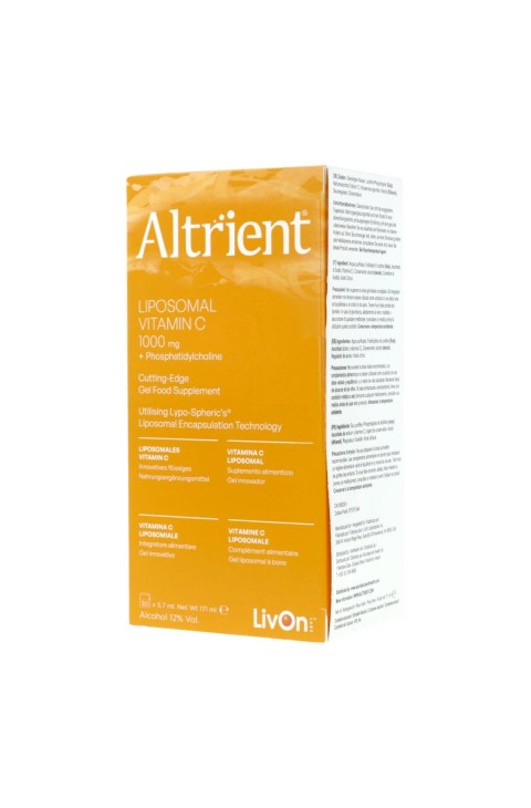 Altrient - Liposomal Vitamin C Integratore Alimentare, 30 Buste