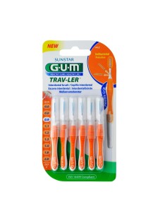 GUM Trav Ler 1412 Scovolino Interdentale 0.9 mm 6 Pezzi