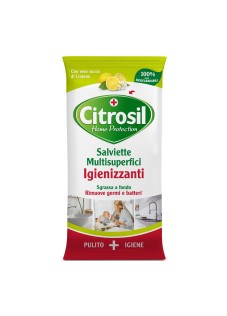 Citrosil Salviette igienizzanti al limone per superifici 40 panni