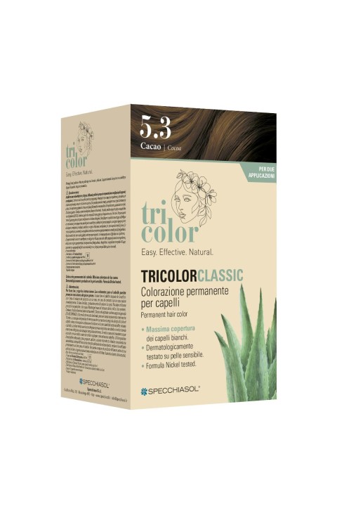 Specchiasol Tricolor - Classic Colorazione Permanente Capelli 5.3 Cacao
