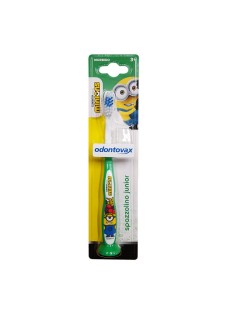 Odontovax Spazzolino Junior 3+ Minions colore Verde, 1 pezzo
