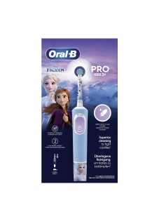 Oral-B PRO Kids 3+ Spazzolino Elettrico Ricaricabile Frozen + 2 Testine