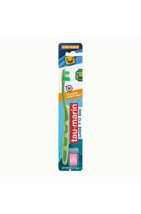 Tau-marin Junior Spazzolino Antibatterico 7-12 anni, 1 spazzolino