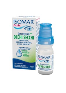 Isomar Plus Gocce Oculari per Occhi Secchi Senza Conservanti, 10ml