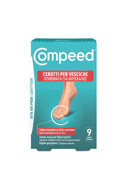 Compeed cerotti per vesciche dita dei piedi 8 pezzi

