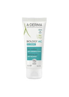 A-Derma Biology AC - Global Trattamento Opacizzante Anti Imperfezioni, 40ml
