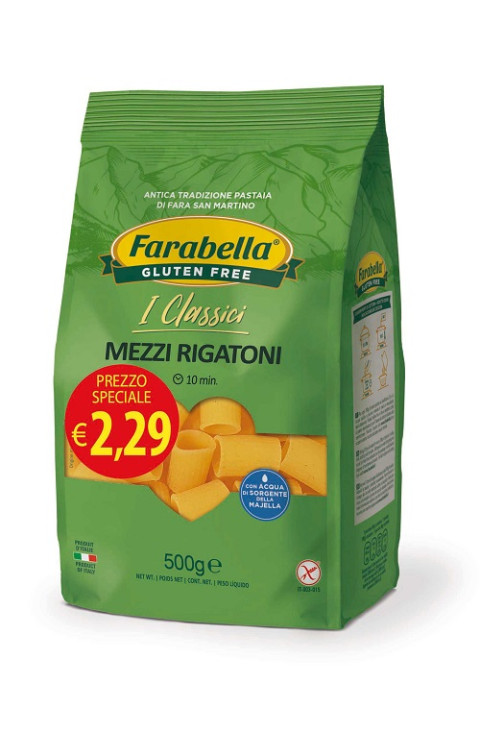 FARABELLA MEZZI RIGAT PROM500G