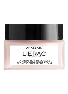 Lierac Arkeskin Crema Viso Notte Nutriente Rimpolpante Per Pelli In Menopausa 50ml