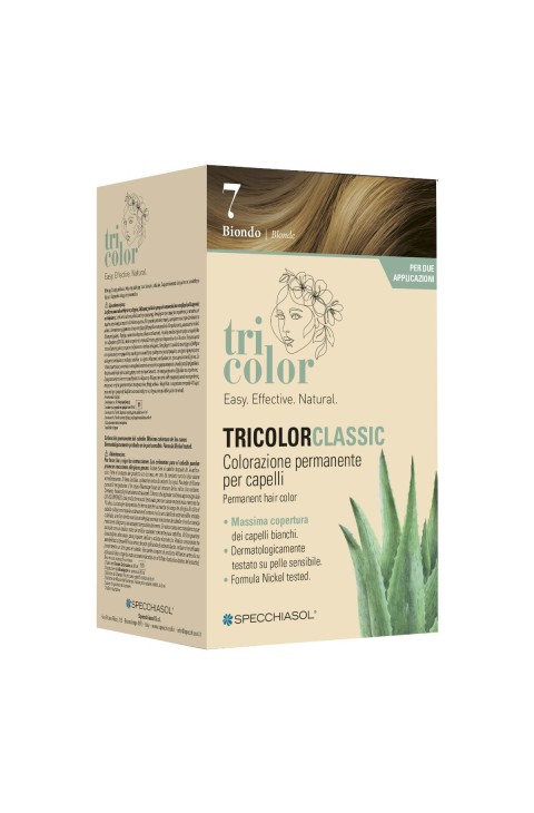 Specchiasol Tricolor - Classic Colorazione Permanente Capelli 7 Biondo
