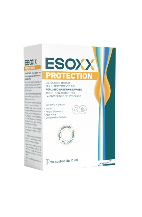 EsoXX Protection Dispositivo Medico per il Reflusso Gastro-Esofageo, 20 Bustine