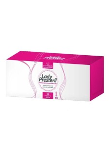 Lady Presteril Proteggi-slip Stesi in Cotone, 24 assorbenti
